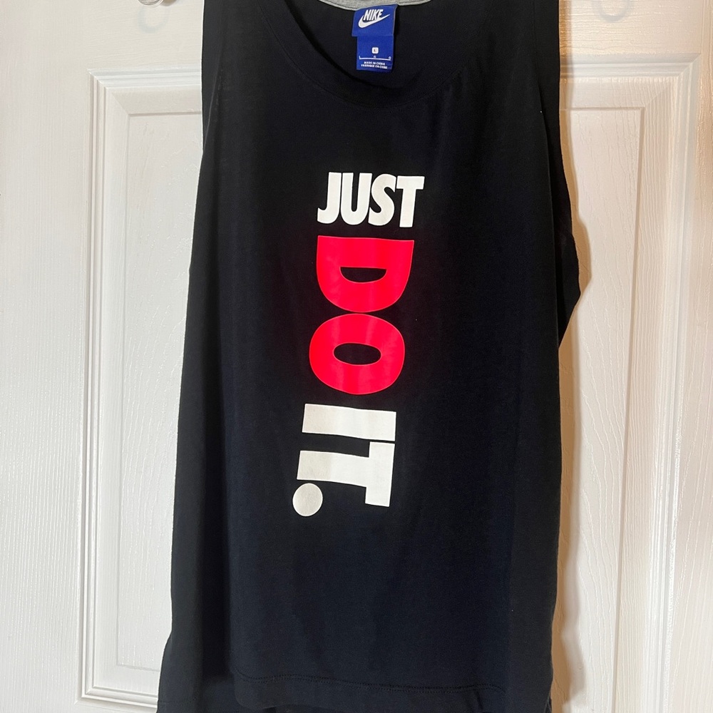 Nike Black and white & Red T-Shirtless